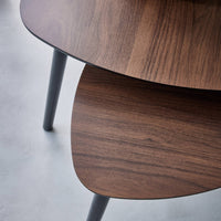 Tavolini scandinavi in mdf, marrone