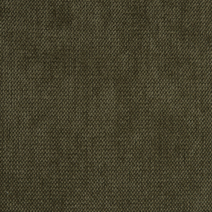 Divano angolare sinistro 3 posti tessuto, verde kaki