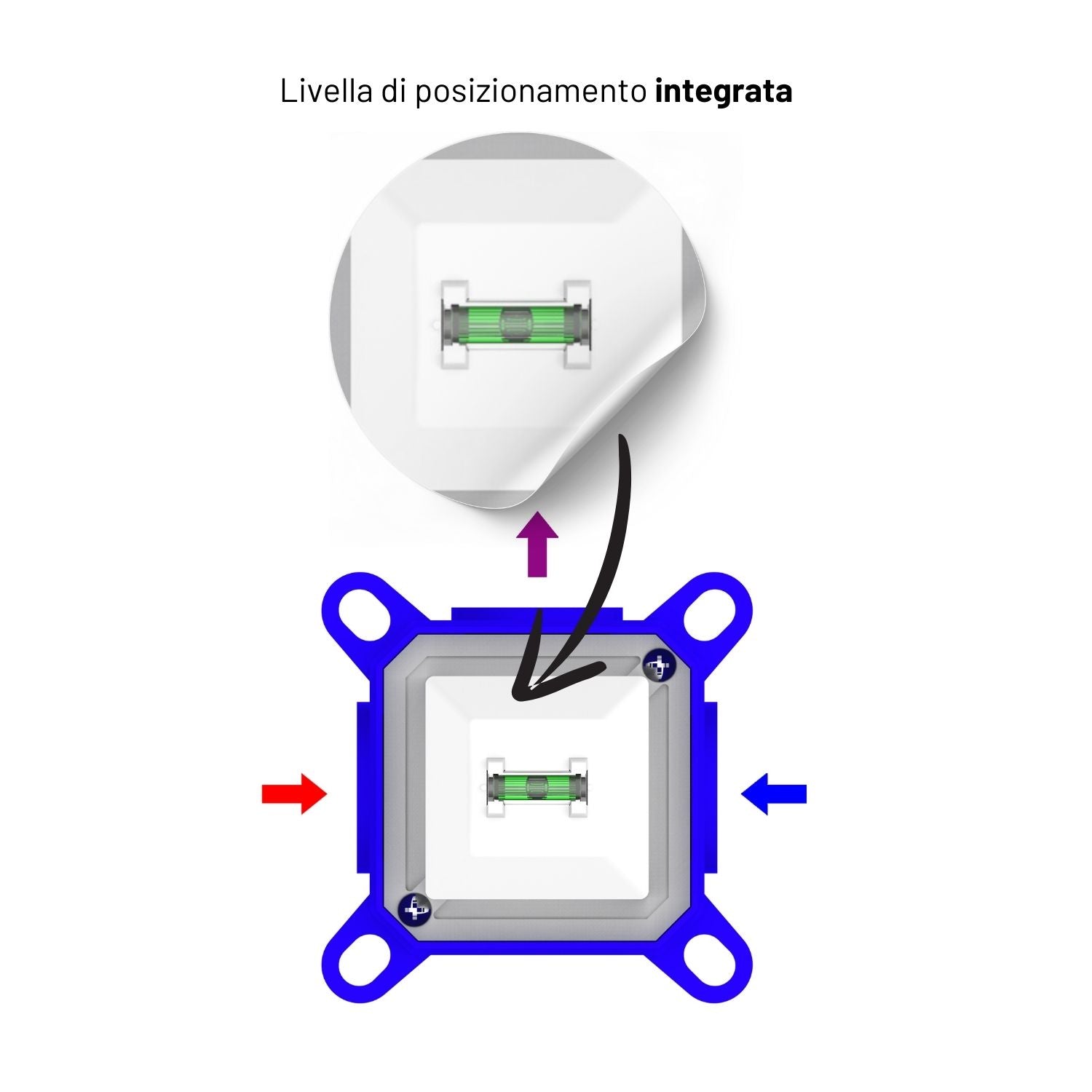Jazz miscelatore incasso doccia in ottone *** finitura- nero opaco, confezione 1