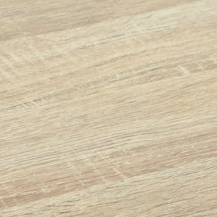 Libreria industriale in metallo ed effetto legno, 4 livelli, legno