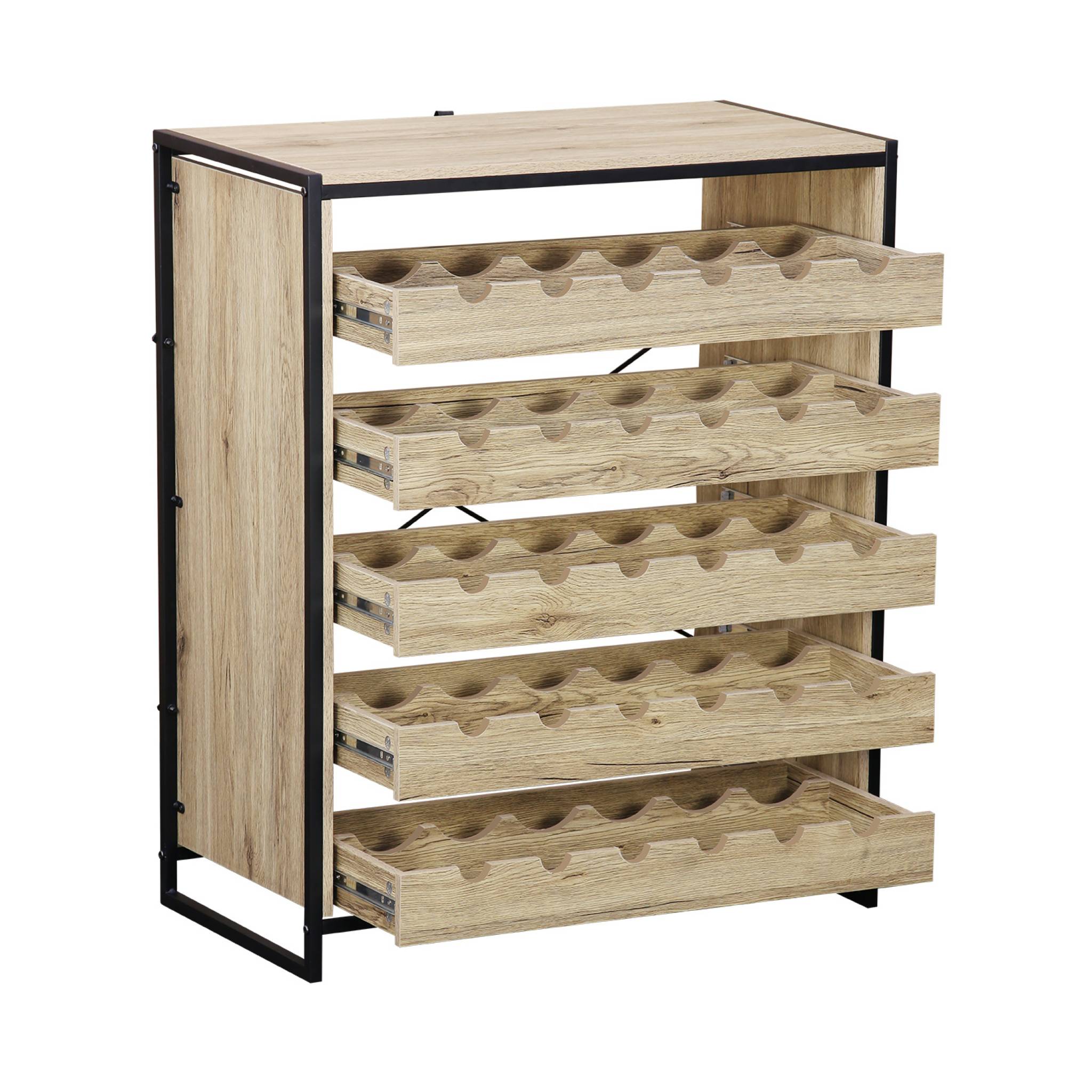 Portabottiglie per vino, naturale