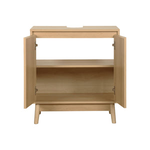 Mobile sottolavabo, marrone naturale