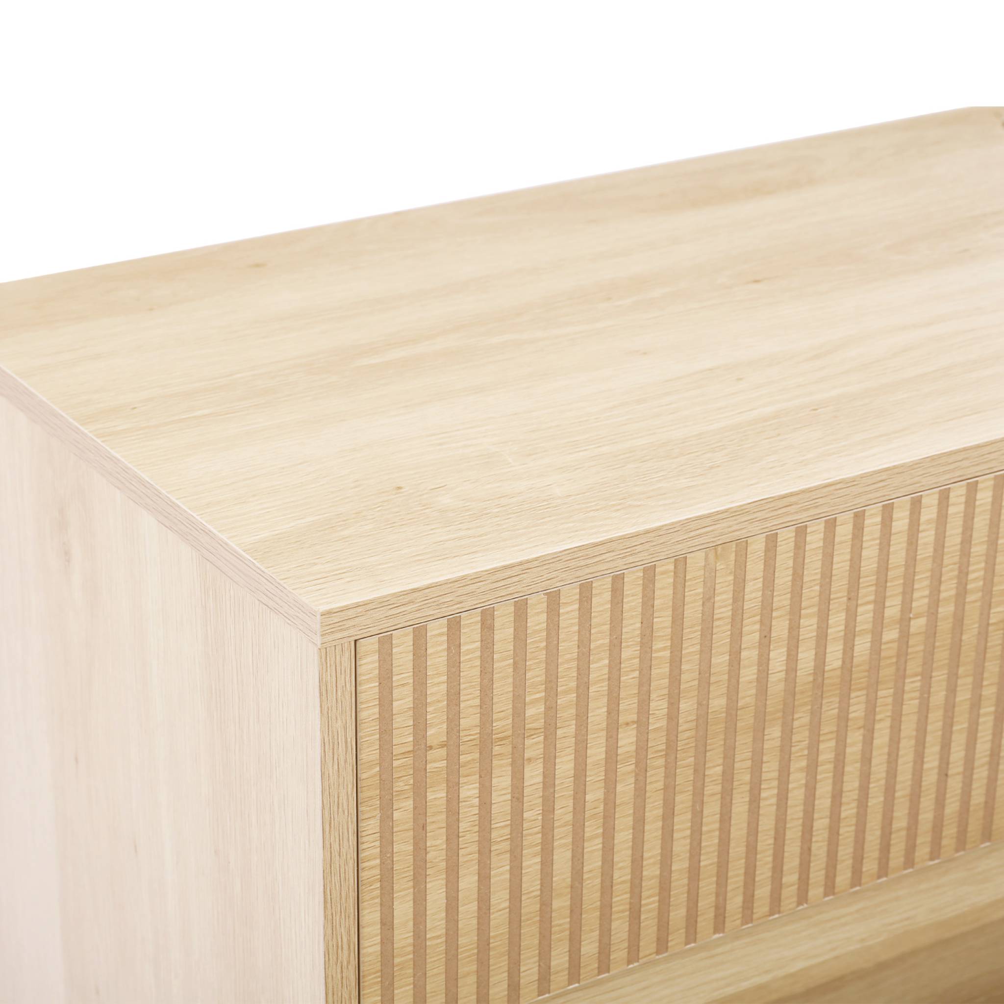 Cassettone effetto legno, 3 cassetti, marrone chiaro