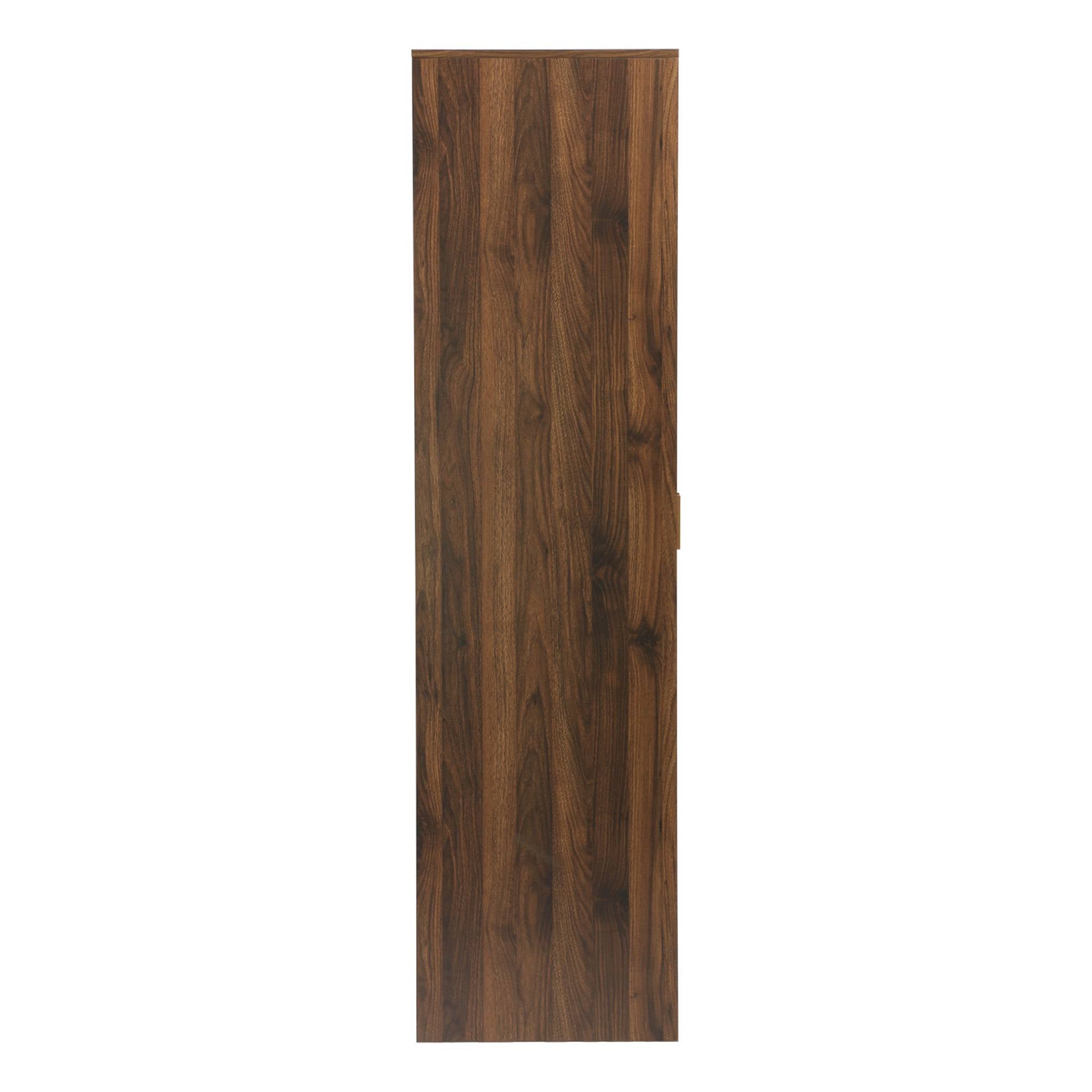 Guardaroba armadio decorazione legno 1 asta appendiabiti 2 porte,