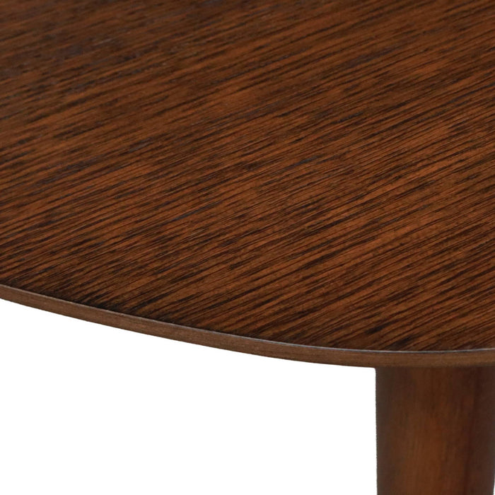 Tavolo da pranzo ovale estensibile in legno di hevea e