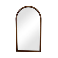 Specchio arco legno di pino, noce