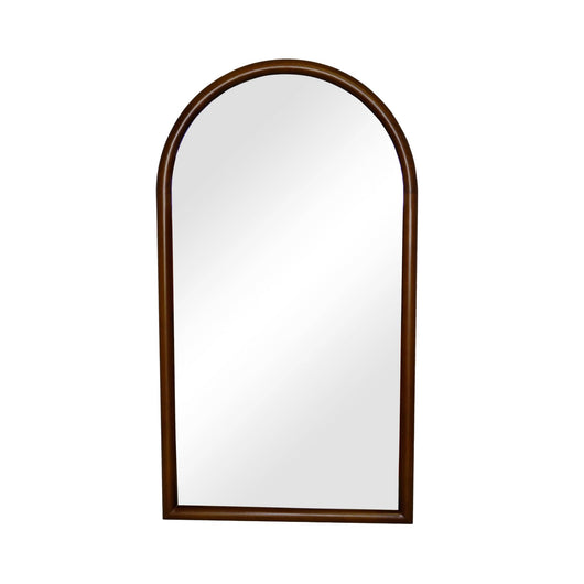 Specchio arco legno di pino, noce