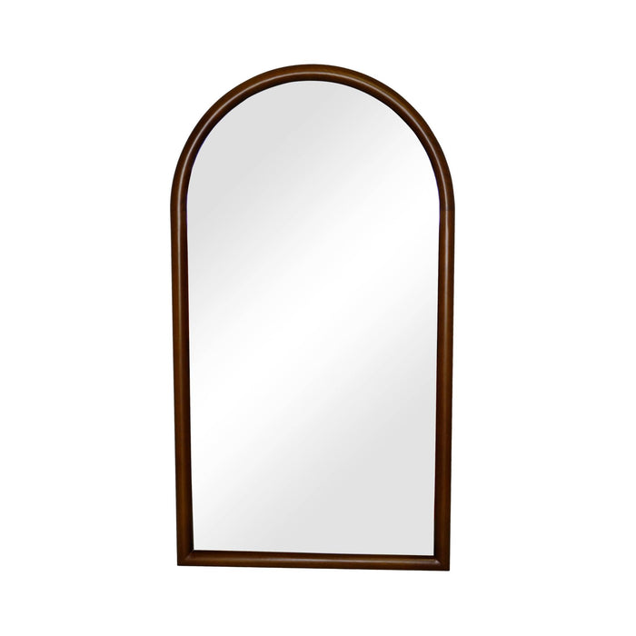 Specchio arco legno di pino, noce