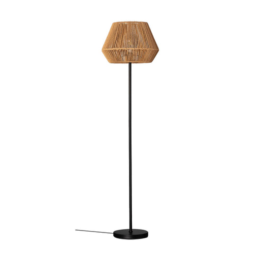 Lampada effetto rattan, 150cm, marrone naturale