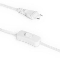 Lampada in metallo, 25cm, beige