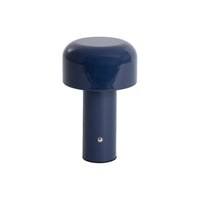 Lampada led in metallo, 13cm, blu