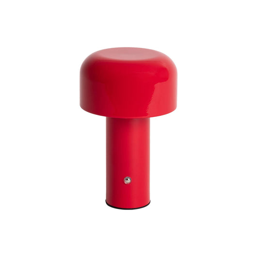 Lampada led in metallo, 13cm, rosso