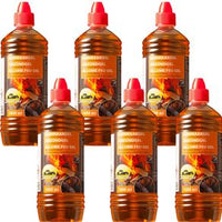 Farmlight Accendifuoco Gel x Barbecue e Camini stufe 6 x 1 Litro