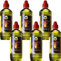 Farmlight Gel di bioetanolo colorato per bracieri e caminetti e lampade 6 x 1 litro