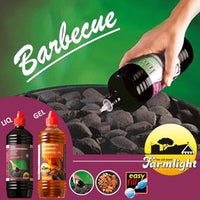 Farmlight Accendifuoco Gel x Barbecue e Camini stufe 6 x 1 Litro