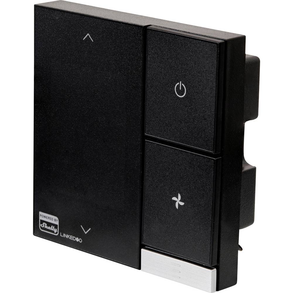 Shelly LinkedGo Smart HVAC Thermostat ST802-B Termostato WiFi per Fan Coil e Riscaldamento a Pavimento