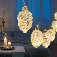 Catena 10 Pigne 20 MicroLED 2,5m