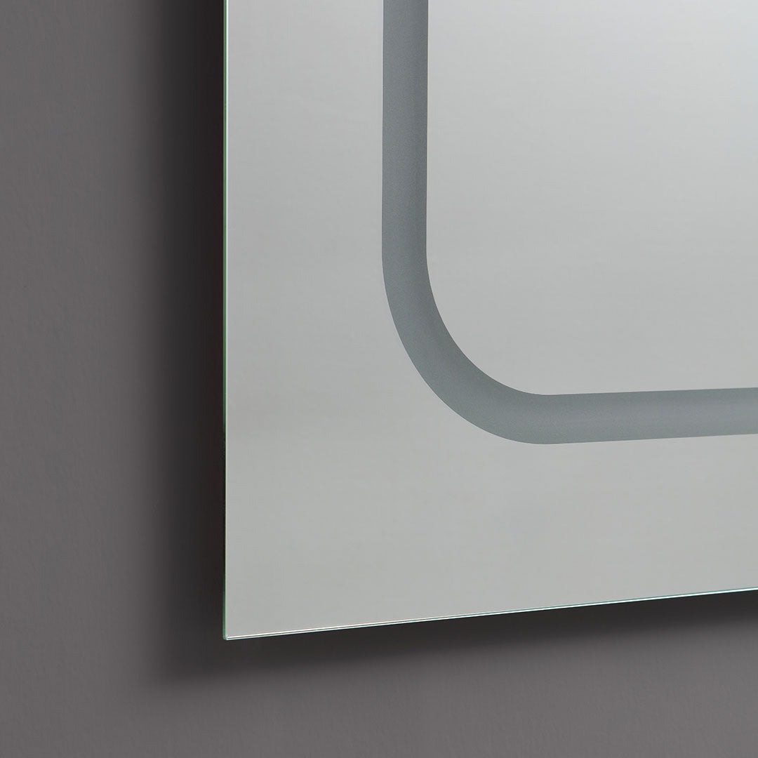 Specchio rettangolare 180x80 retroilluminato