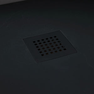 Piatto doccia 100x80 cm in resina antracite