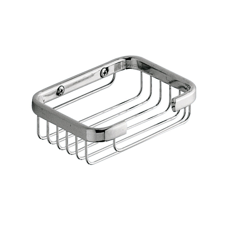 Portasapone doccia singolo acciaio inox