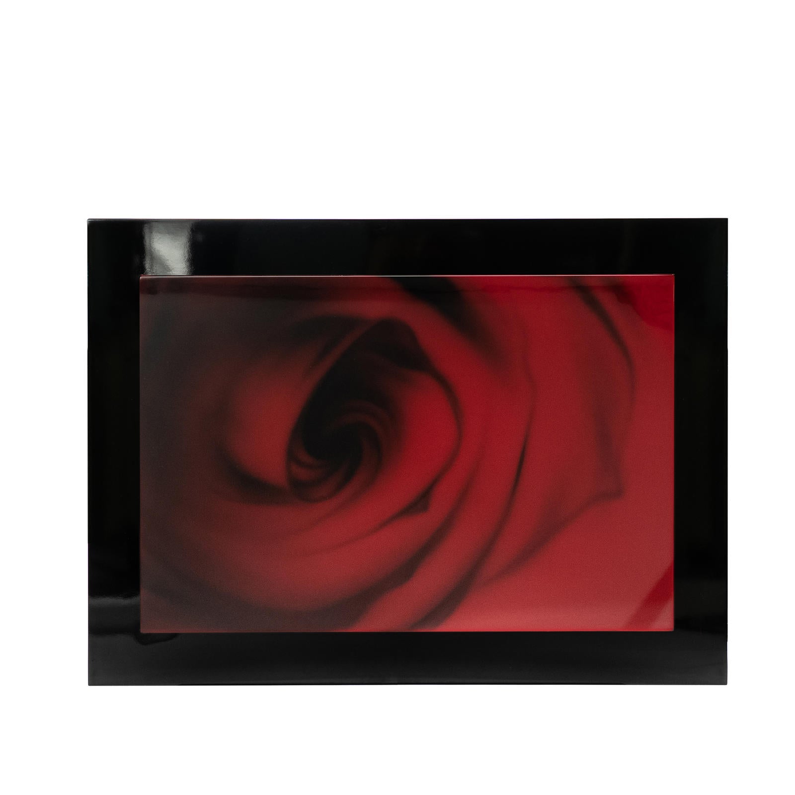 Pannello decorativo con finitura in legno bianco 80x110x4 cm