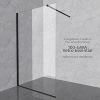 Kit walk-in nero opaco