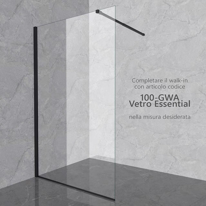 Kit walk-in nero opaco