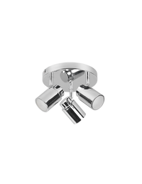 Faretto 3 Spot Orientabili Metallo Cromo Angelo Trio Lighting