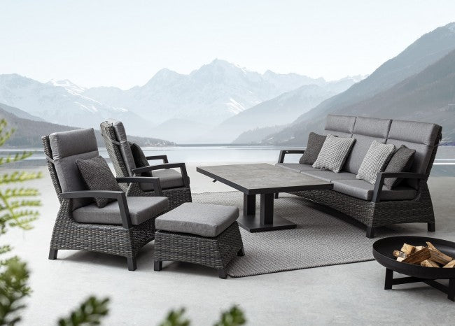 2x Cuscino esterno opal 45x45 in tessuto