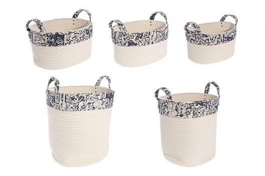 Ceste in poliestere 30x20x17, 35x25x19, 39x29x21, D.34x40, D.40x50