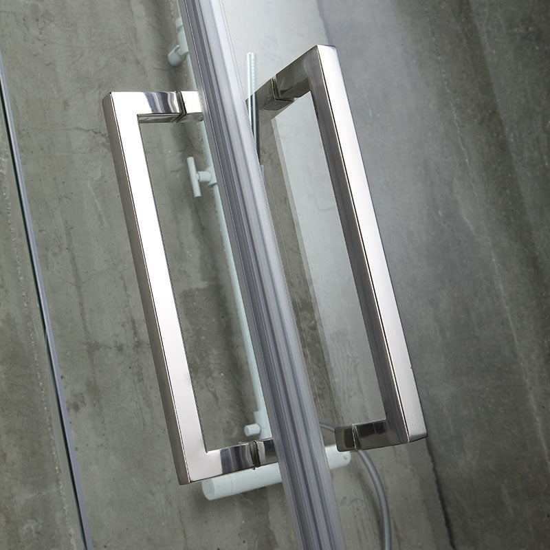 Box doccia semicircolare 90x90 in cristallo