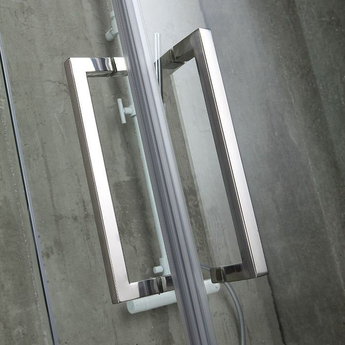 Box doccia semicircolare 90x90 in cristallo