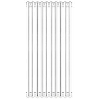 Radiatore tubolare in acciaio 4 colonne mod.860 10 Elementi