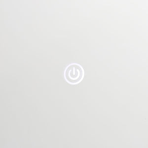 Specchio rotondo a led 80 cm colorato