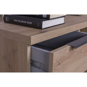 Scrivania con 1 anta e 4 cassetti H 77.80 x L146.00 x P60.10 cm