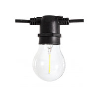 Catena luci esterno Bright 10 LED Trasparenti 8,4m