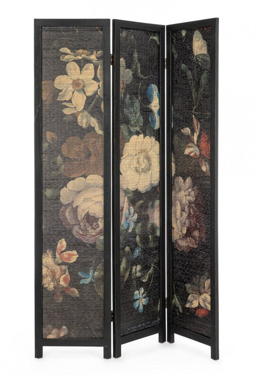 Paravento legno bamboo 120x180h