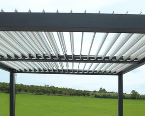 Pergola alluminio tennessee manuale m3x3h2.3