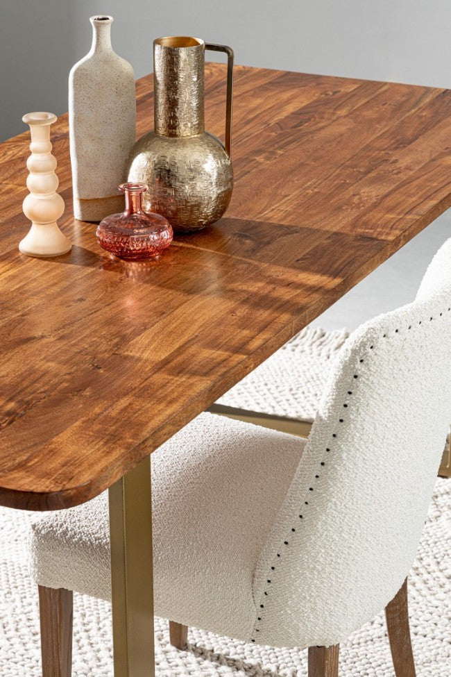 2x Bottiglia decorativa oro D.17,5x31h metallico