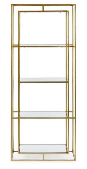 Libreria in vetro 68x28x172.5 cm