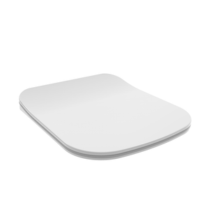 Sedile wc in termoindurente bianco lucido