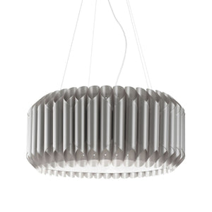 Sospensione 3 Luci Silver in Metallo Cromato Cm. 60 x 31h