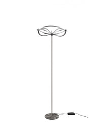 Piantana Moderna Charivari Fiocco Led Nichel Trio Lighting