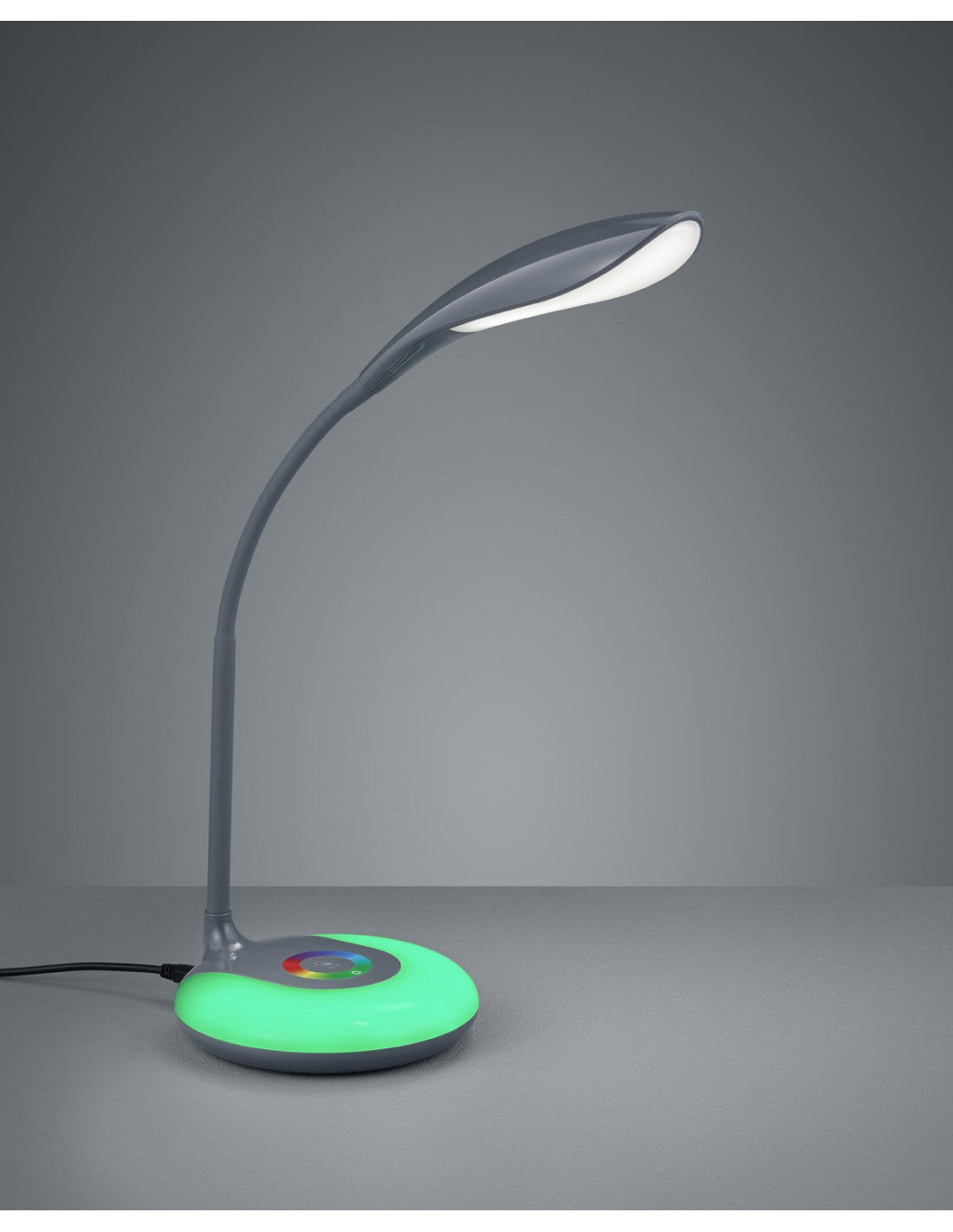 Lampada da Scrivania Led RGB Sensore Touch Krait Antracite Trio Lighting