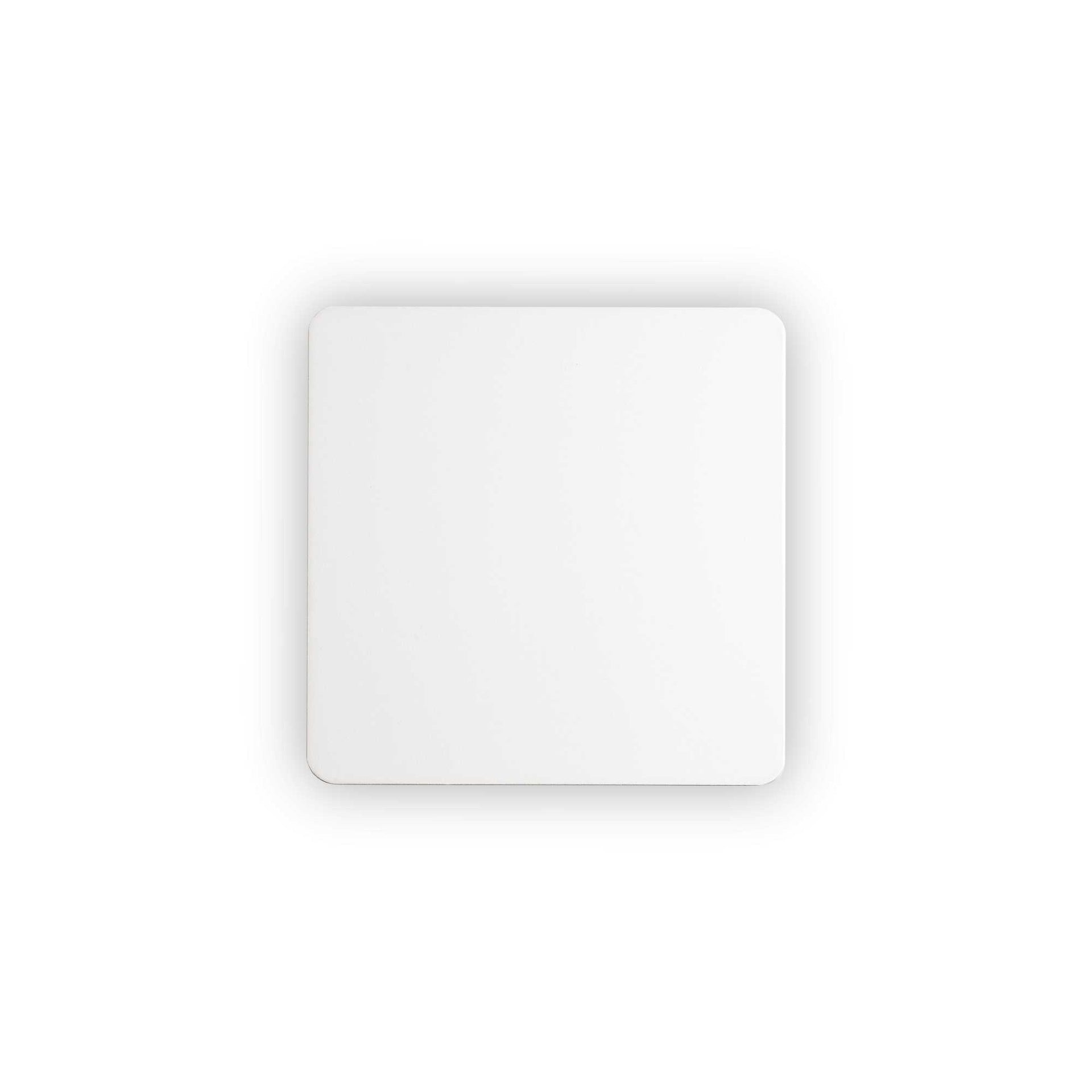 Lampada da parete COVER AP D15 Square Bianco - 150x150x50 mm