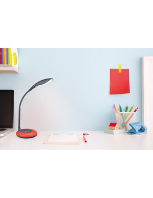 Lampada da Scrivania Led RGB Sensore Touch Krait Antracite Trio Lighting