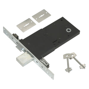 Serratura a doppia mappa 25x240 mm