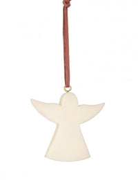 12x Pendaglio Joelle Angelo Avorio 9,5X9