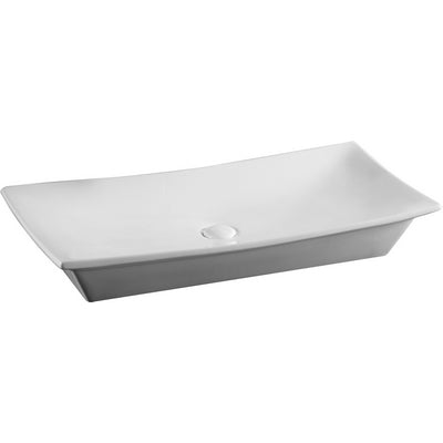 Lavabo D'Appoggio Mod. La24 Cm 80 X 39.5