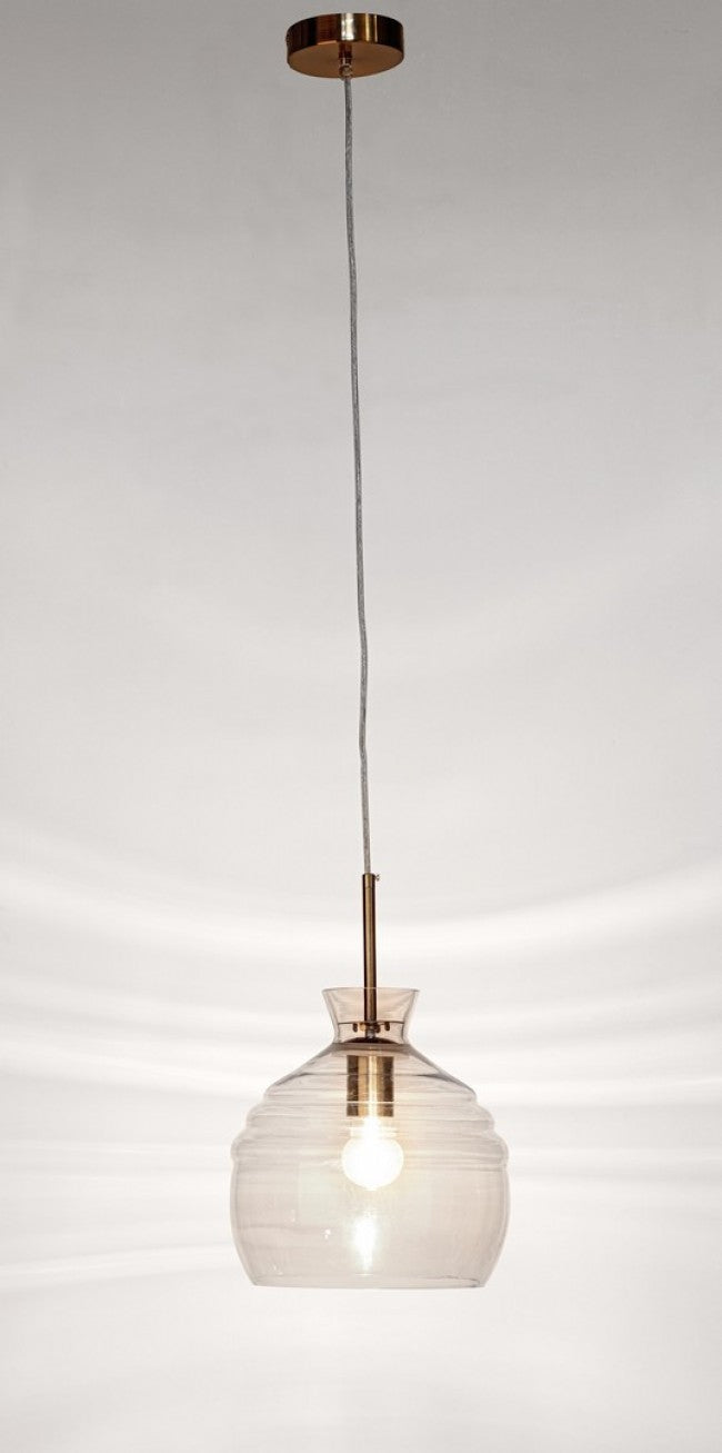 Lampadario 1 luce D.25x160h metallo
